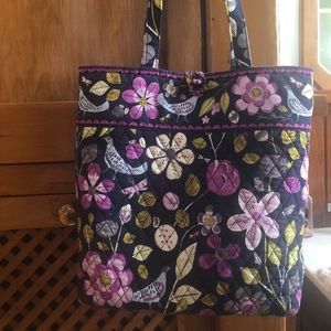 Vera Bradley Floral Nightingale Tote Bag
